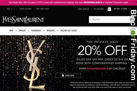 ysl black friday sale 2016|ysl black friday deal.